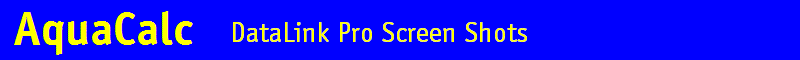 DataLink Pro Screen Shots