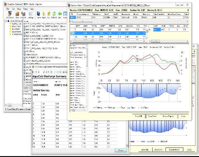 AquaCalc DataLink 3 Screens